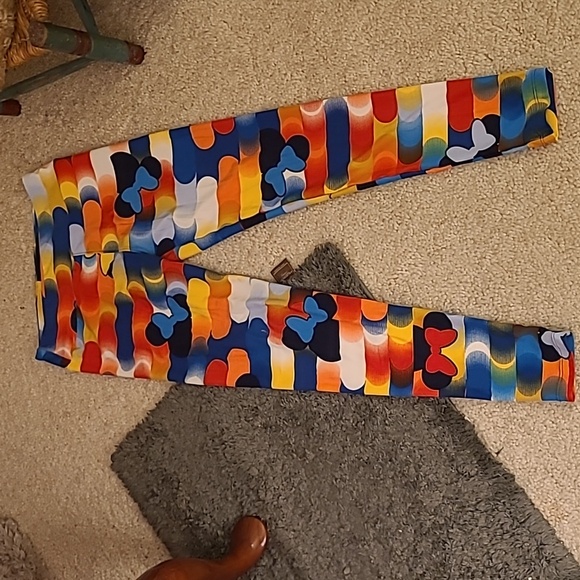 LulaRoe Mickey Mouse/Disney Legging OSFM - Picture 1 of 5